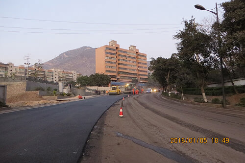 乌龟井转盘至巴关河段公路大修工程主体顺利完工