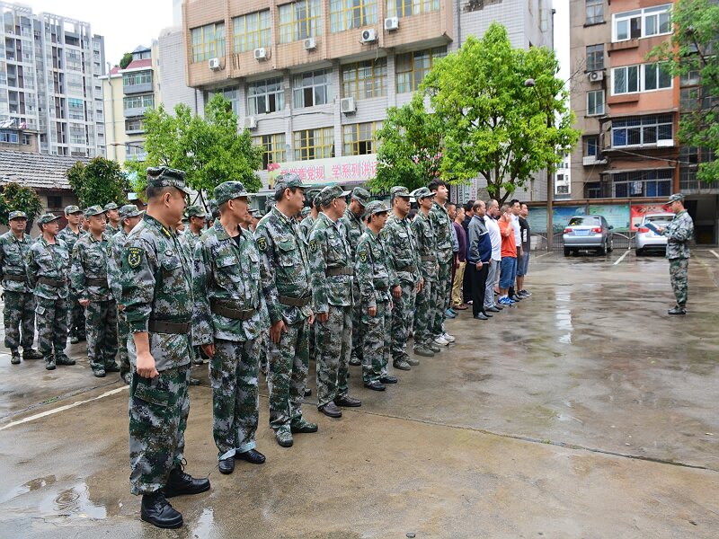 总段积极参加仁和区武装部组织开展的应急民兵集结点验