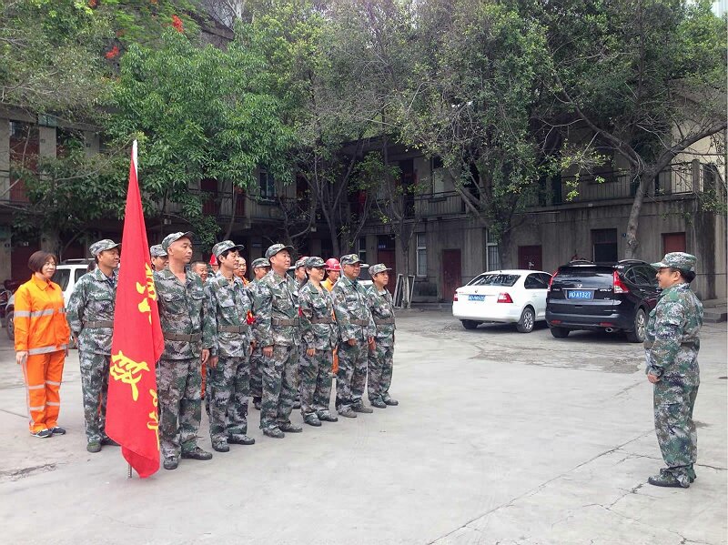 金江段开展2017年公路应急抢险桌面演练