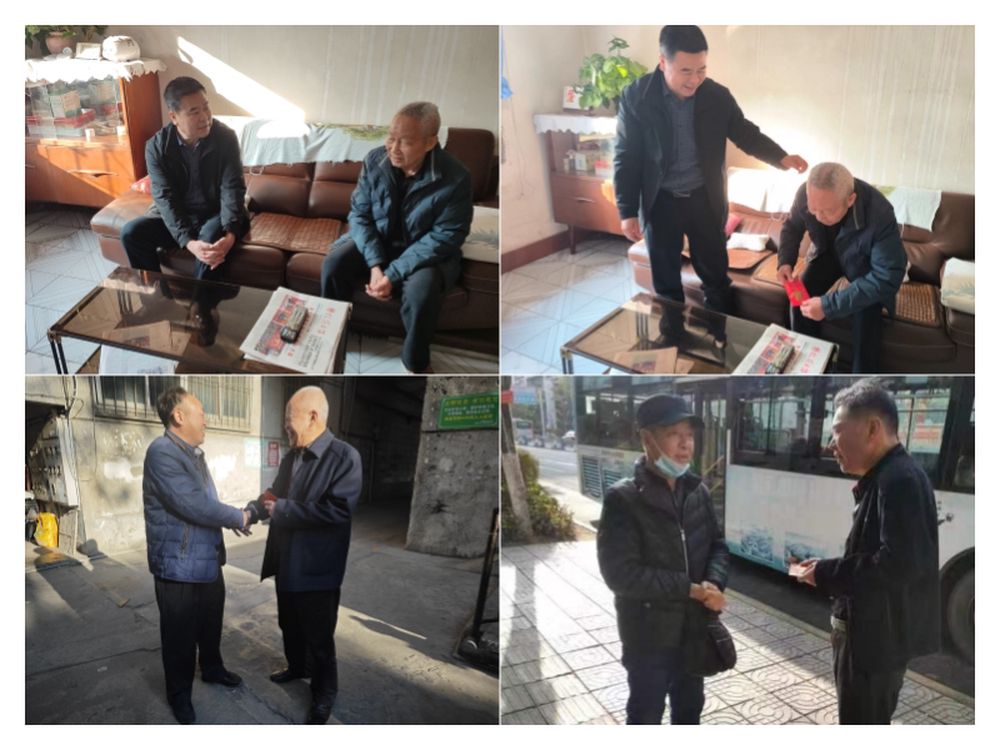 市公路养护总段党委开展春节前走访慰问工作